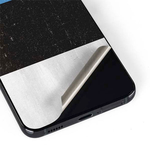 Estonia Flag Distressed Galaxy S22 Plus Skin